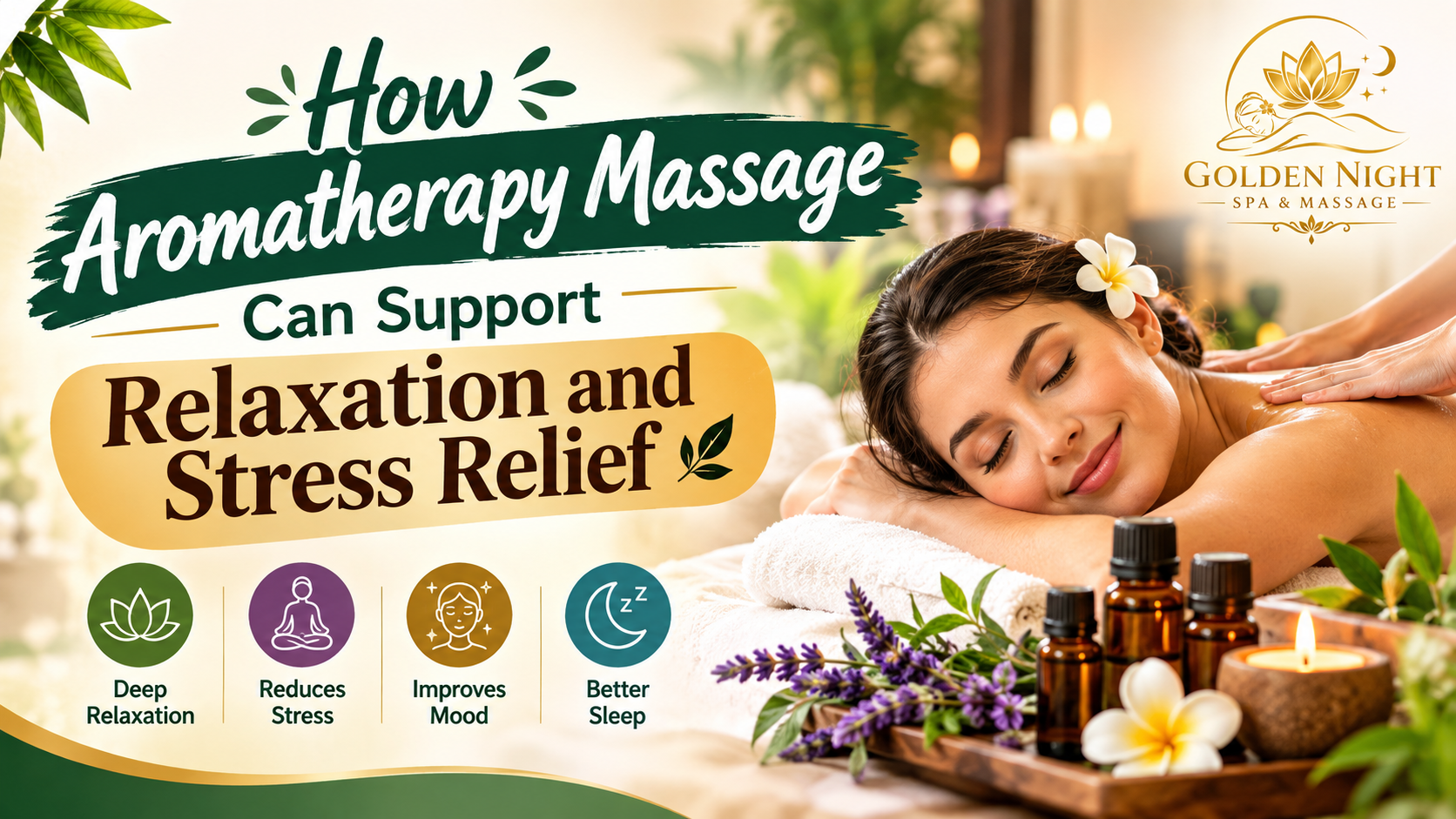 How Aromatherapy Massage Can Support Relaxation and Stress Relief